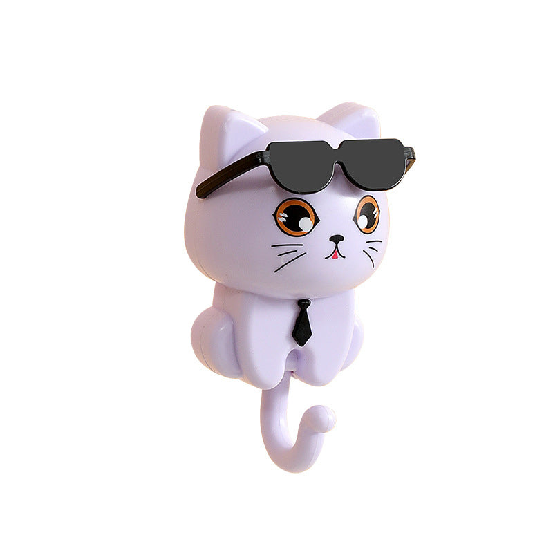 Cat Shaped Clothes and Hat Hooks