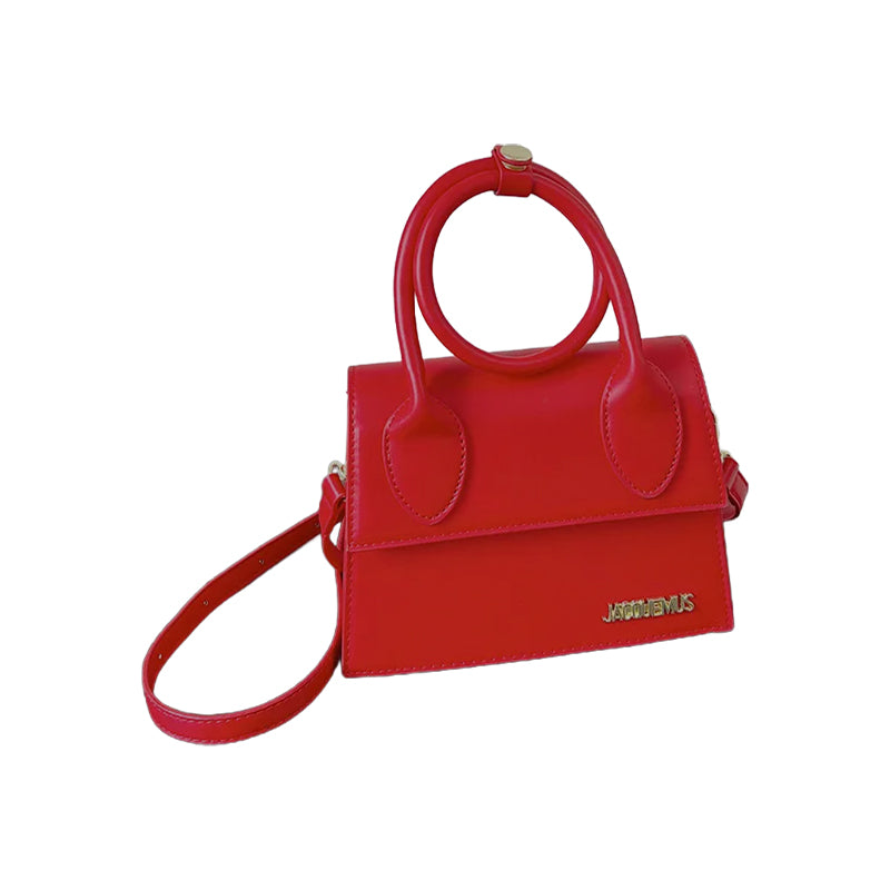 Stylized Flap Handbag