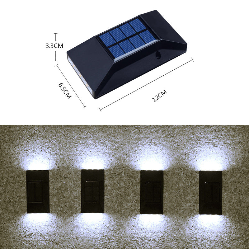 Outdoor Garden Decoration Fence Light（2 pcs）