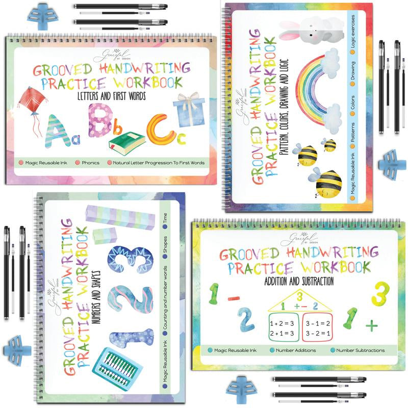 Handwriting groove workbook
