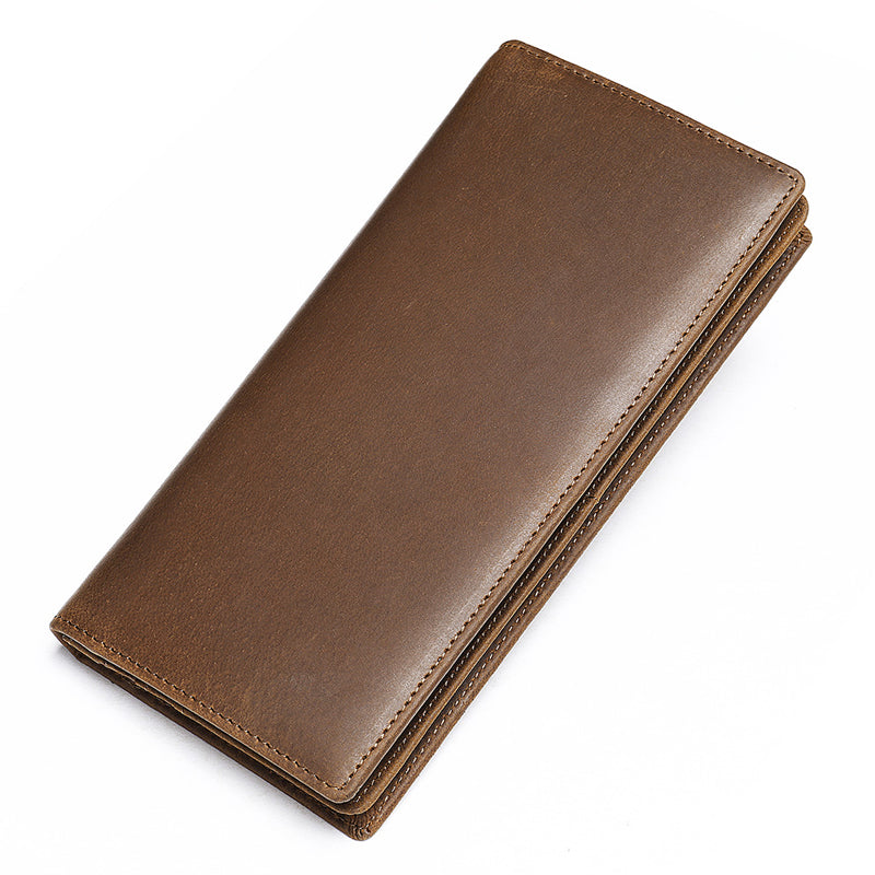 Men's Long Genuine Leather Wallet