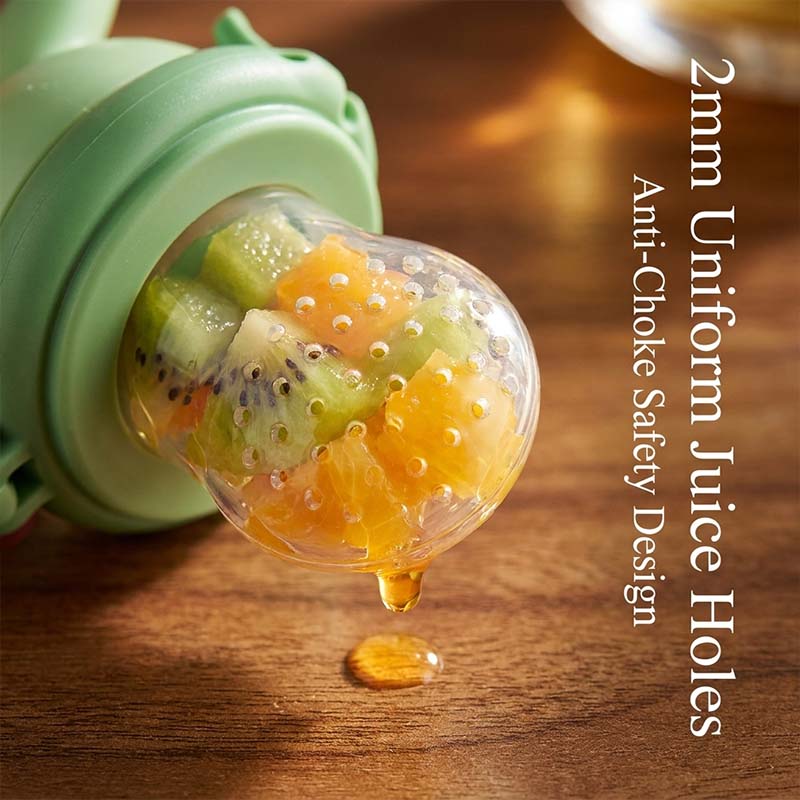 Baby Push-Feed Fruit Feeder & Teether