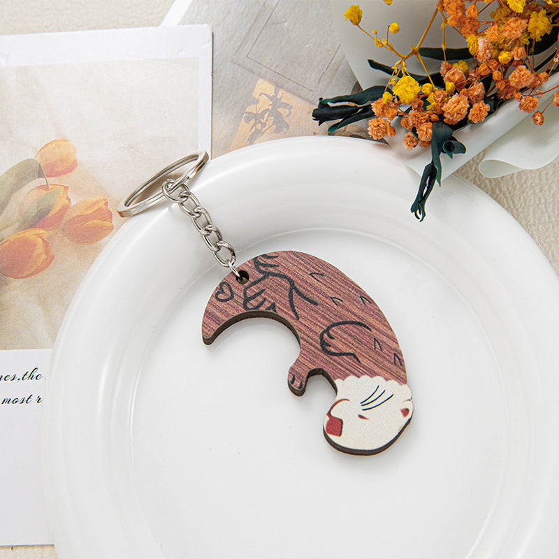 Lovers Otter Keychain