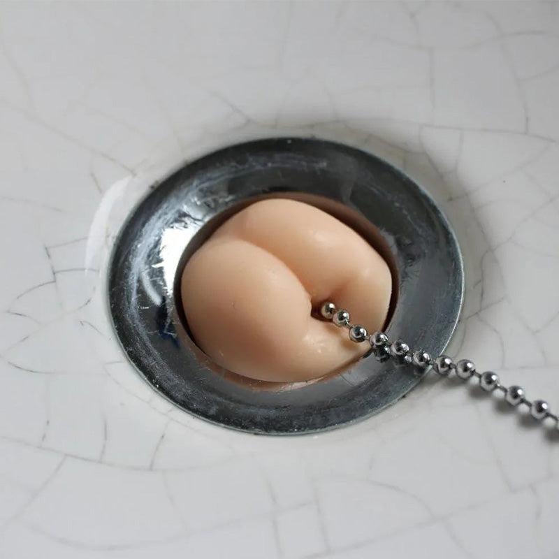 Funny Butt Beads Sink Plug