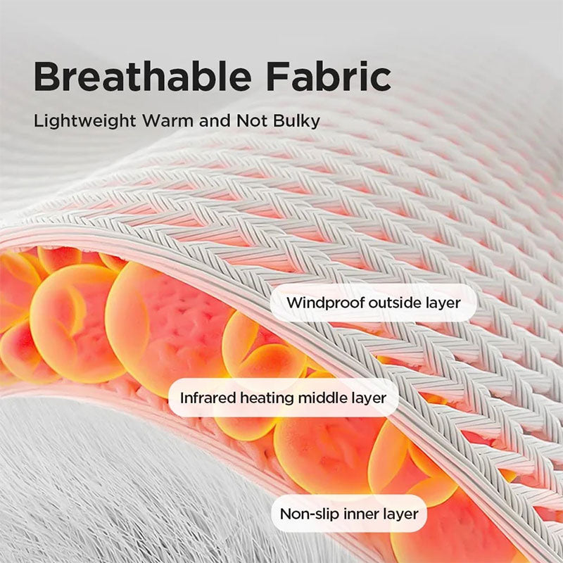 Three-stage vibration heat therapy massager for hands and feet