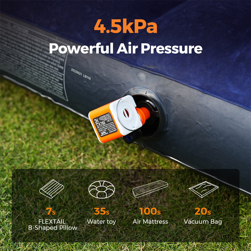 Portable Vacuum Compression Travel Pump Set