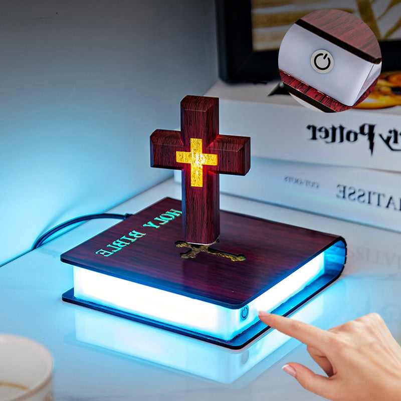 Magnetic Levitating Lamp Floating Cross