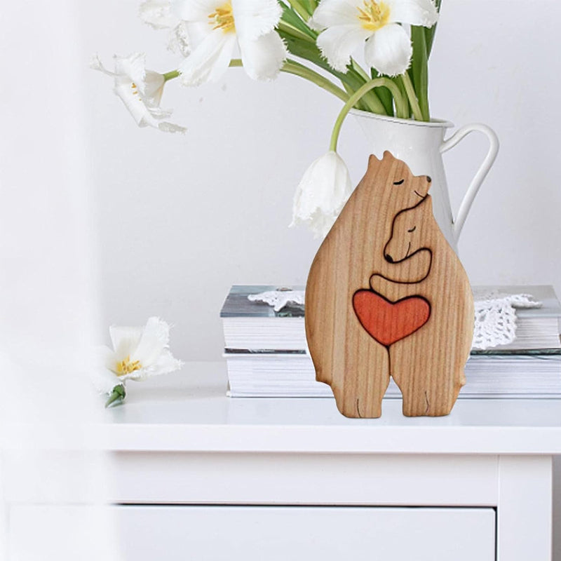 DIY Wooden Puzzle Ornament