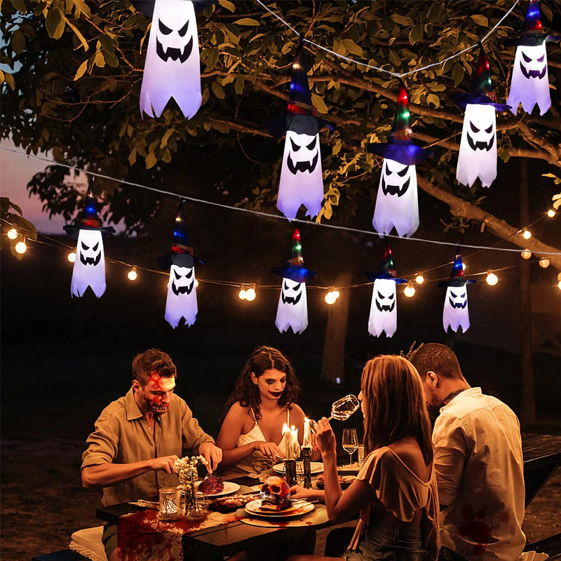 Halloween Decoration with LED Color Lights