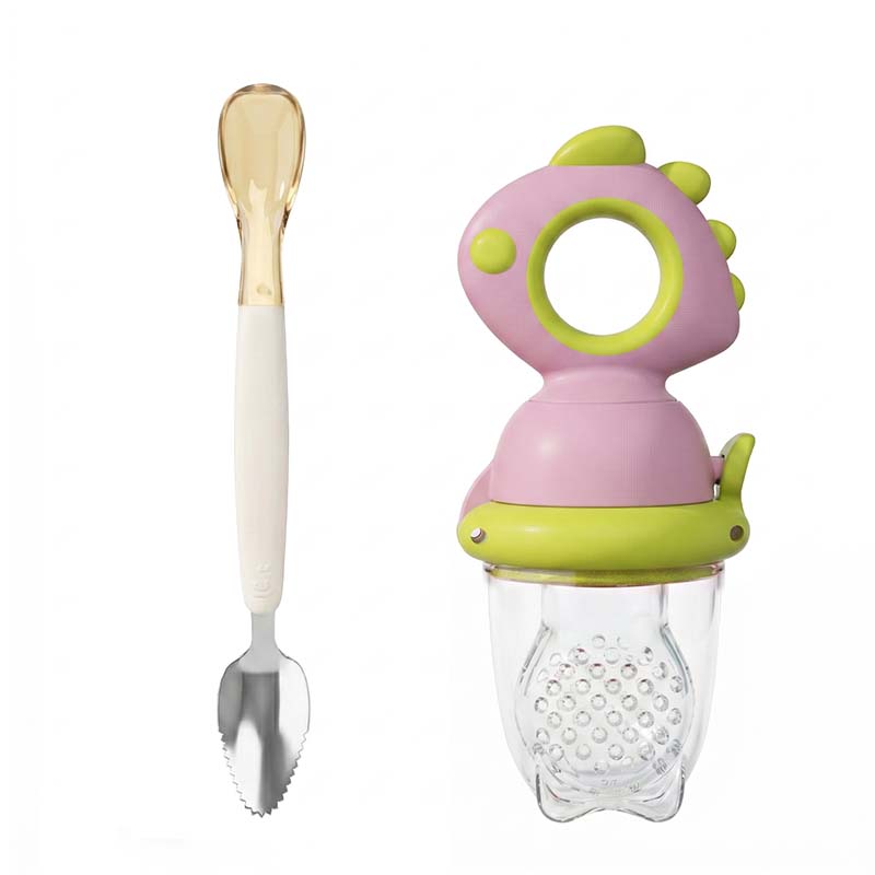 Baby Push-Feed Fruit Feeder & Teether