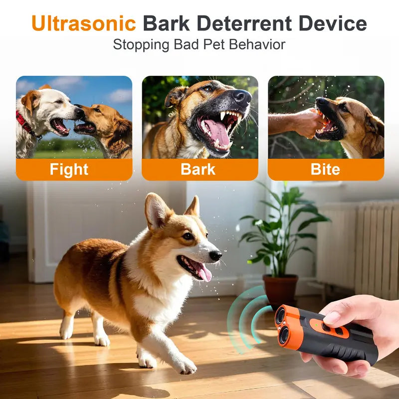 Ultrasonic Dog Repellent Trainer & Safety Device