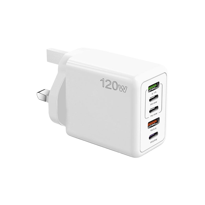 120W 5-port fast charger