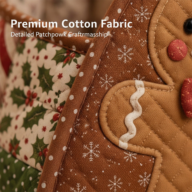 Christmas DIY Quilted Handbag