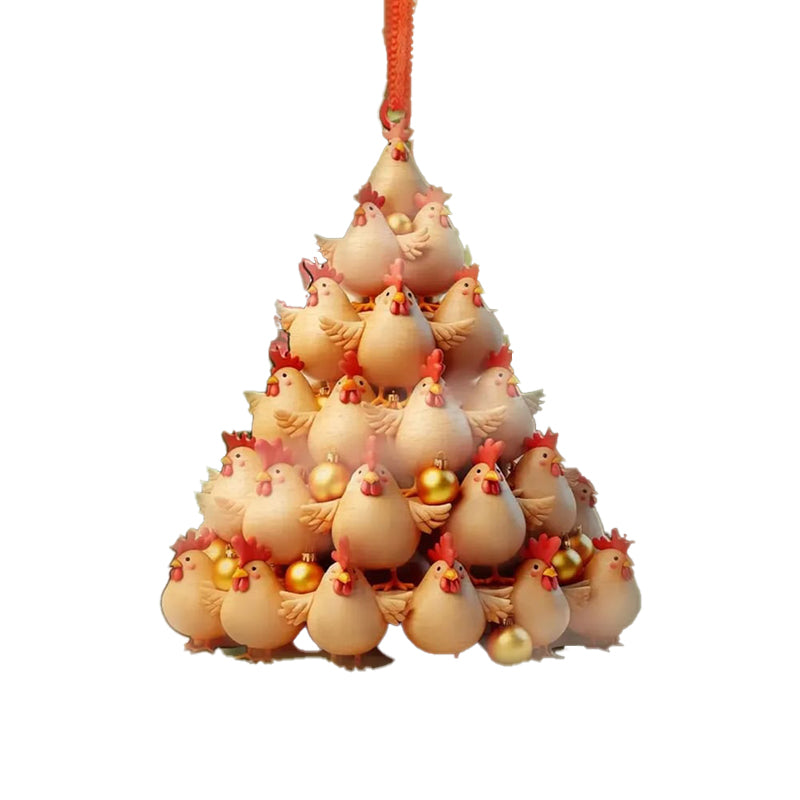 Stacking Animal Christmas Ornaments