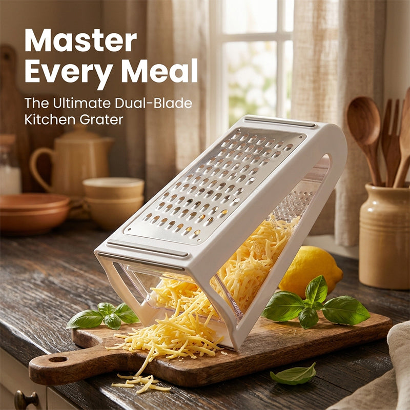 Multifunctional Double-Sided Kitchen Cheese Vegetable Butter Grater