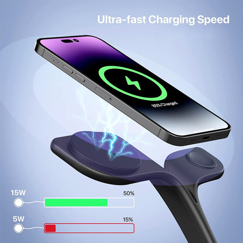 3-in-1 Wireless Charging Base