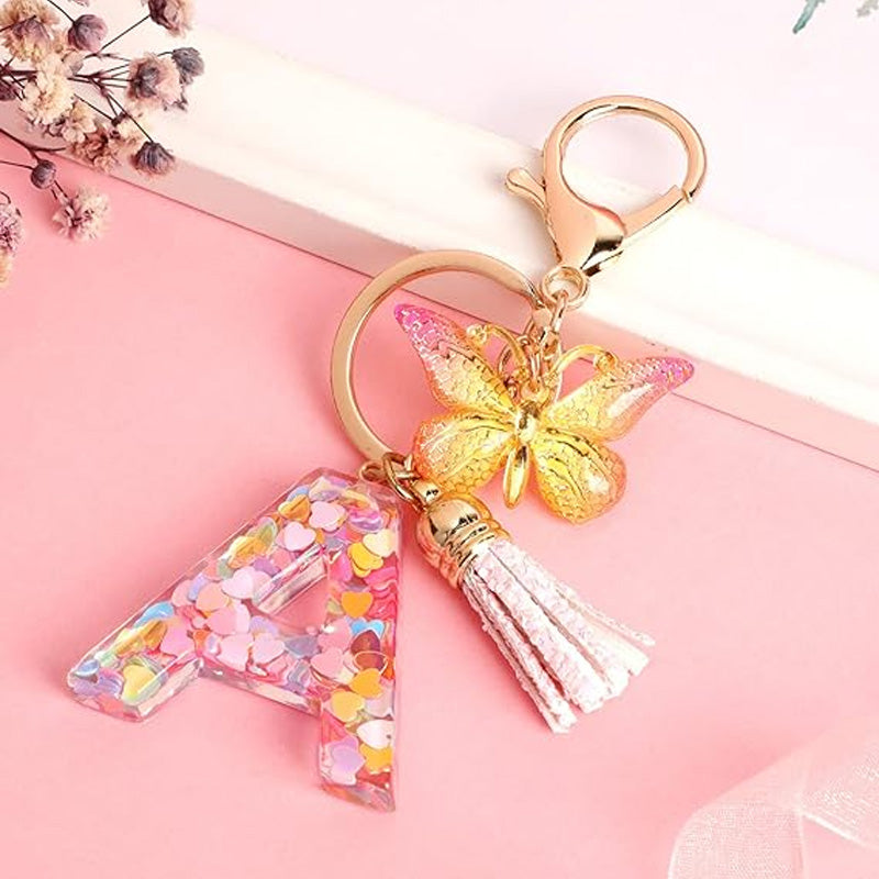 🌼Initial Letter Keychains