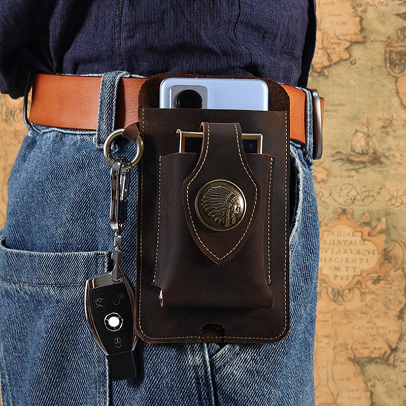 Multifunctional Leather Waist Bag