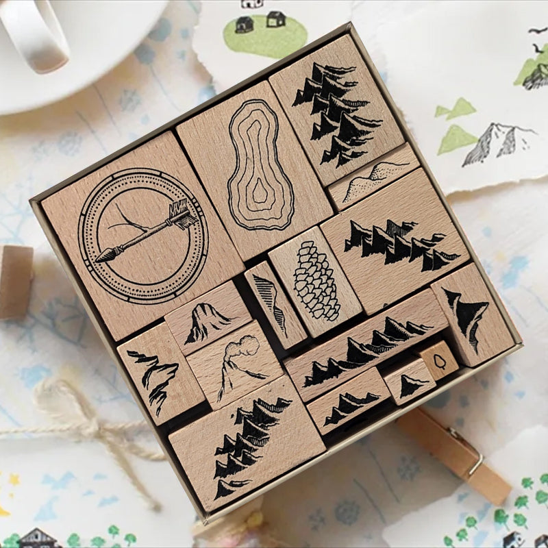 Handmade Map Making Stamp Kit