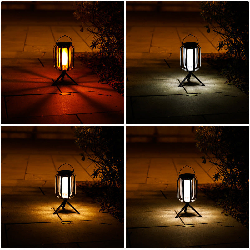 Solar-Powered Camping Light with 4 Light Modes