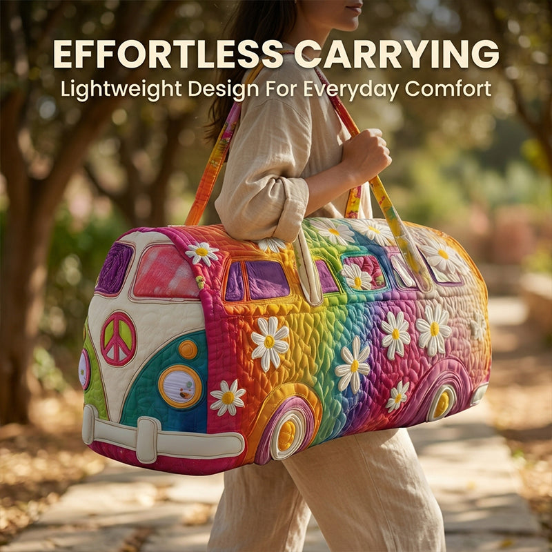 Quilted Multi-Functional Travel & Gym Bag