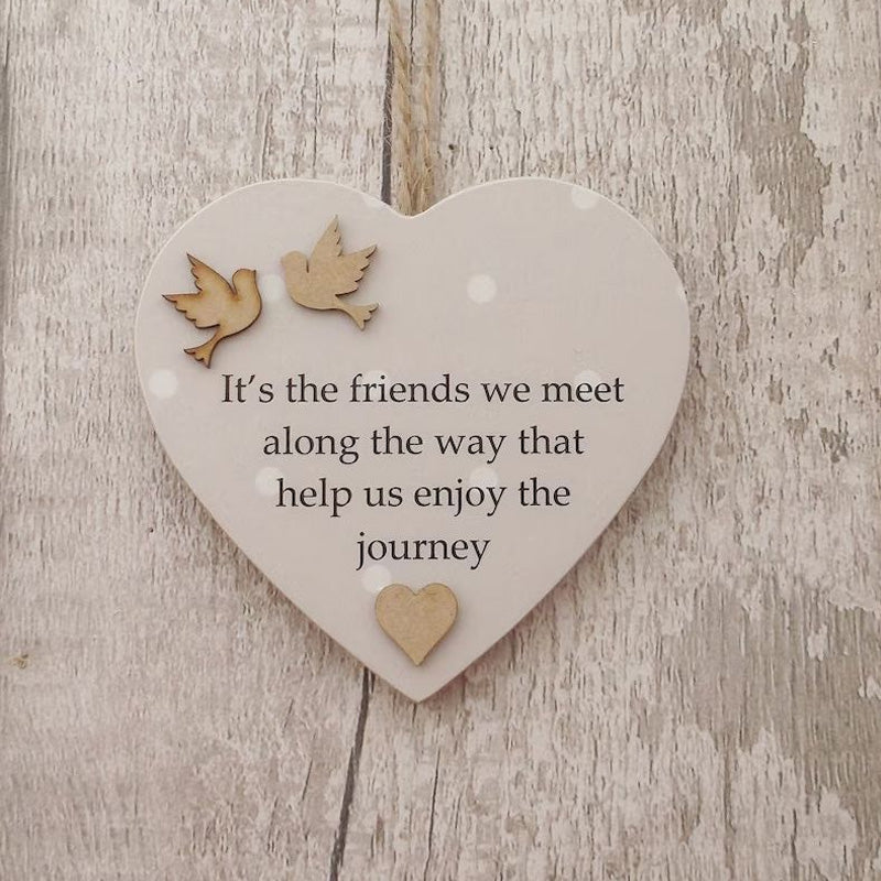 ❤️Wooden Gift Heart Plaque