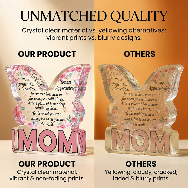 Mother’s Day Butterfly Acrylic Decoration