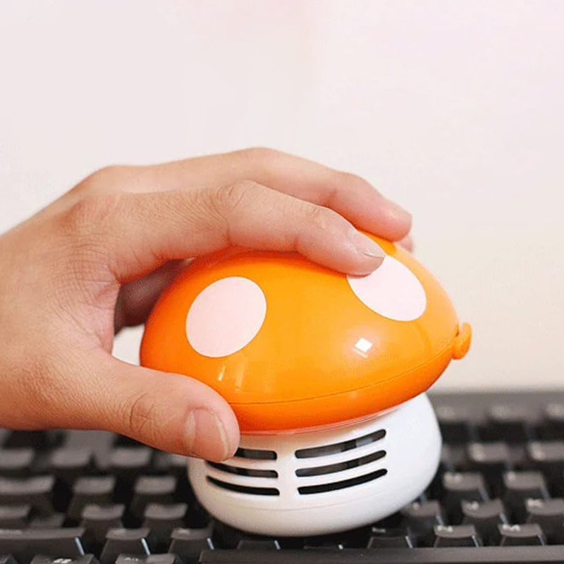 Cute Mini Mushroom Vacuum Cleaner