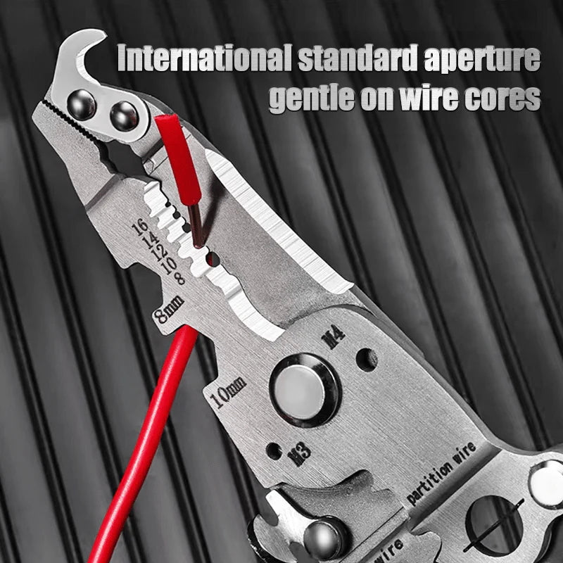 Folding wire strippers