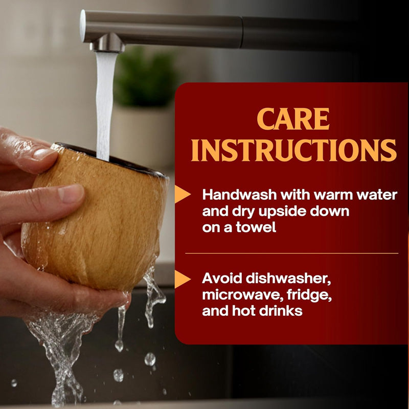 Carbonized Wooden Cup