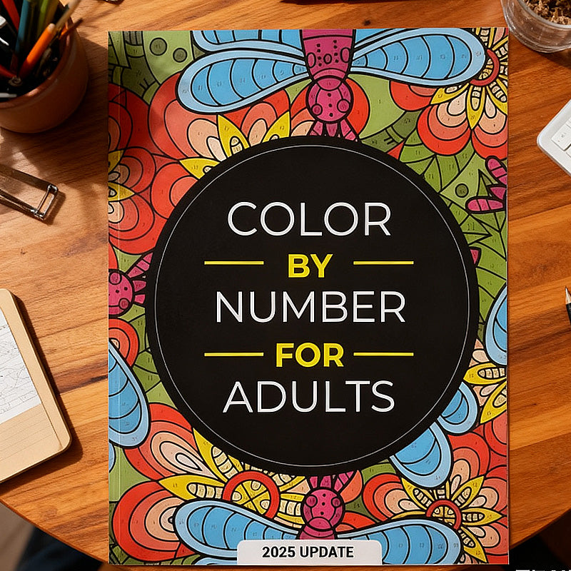 Color By Number For Adult Relaxation