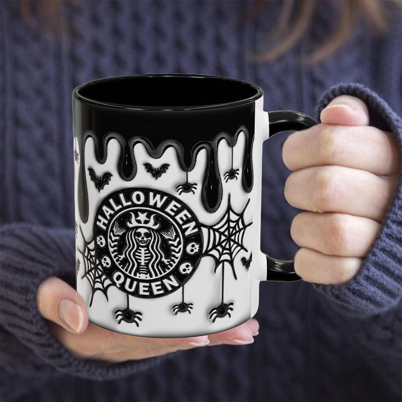 Halloween Queen 3D Inflated Coffee Mug