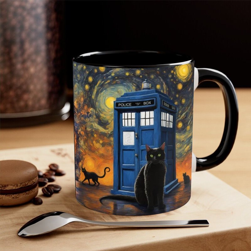 Doctor Inspired Tardis Mug