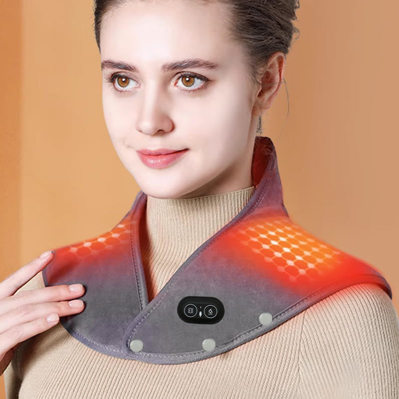 Shoulder Heating Pad with Vibration