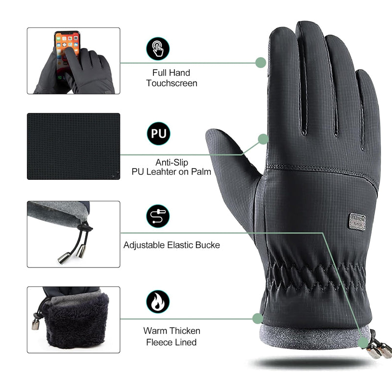 Waterproof Thermal Touchscreen Gloves