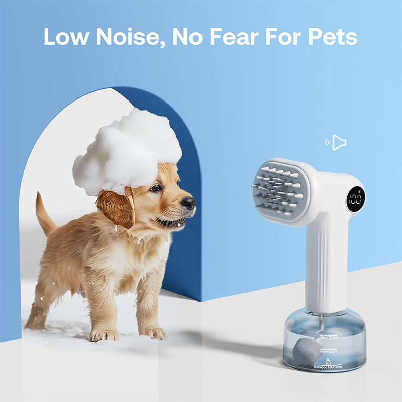 Pet bath bubble machine