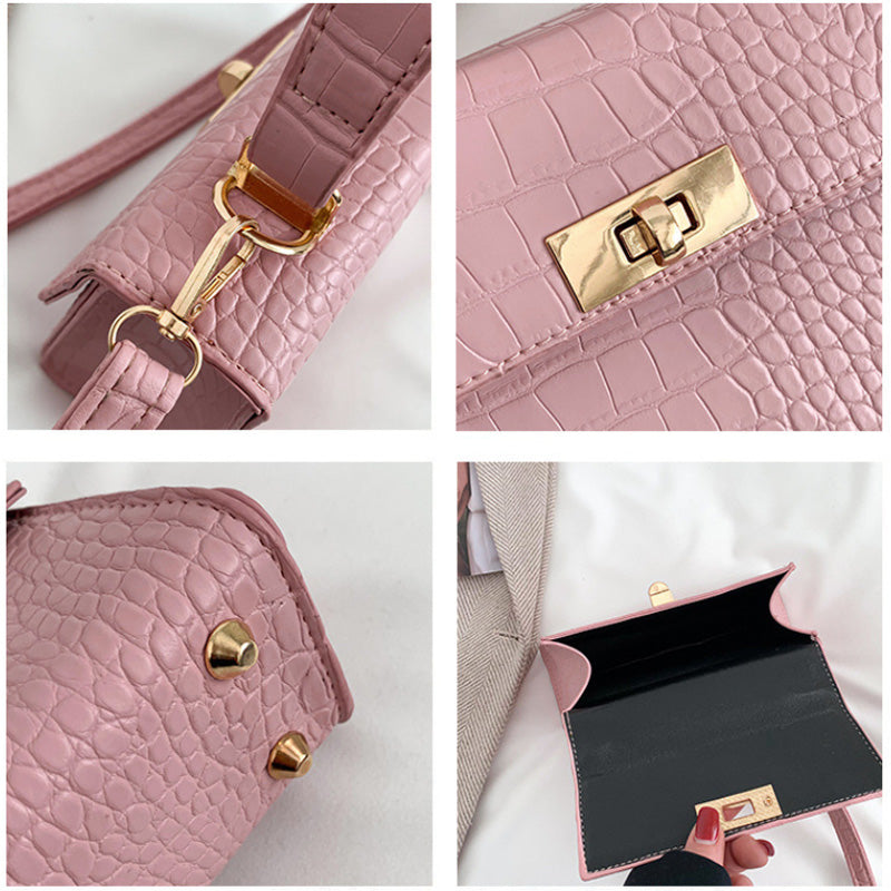 Fashionable Shoulder Crossbody Small Square Bag