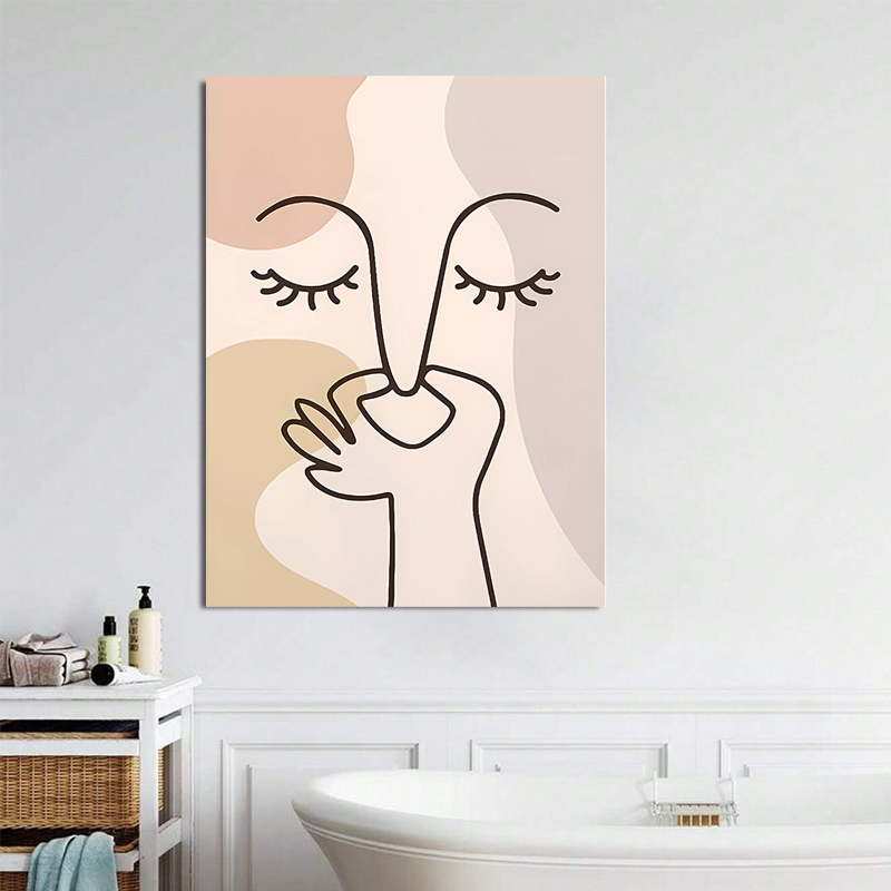 Pinching Nose Wall Sticker