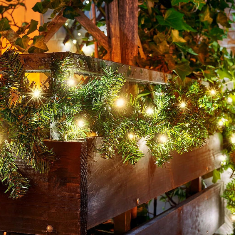 Christmas Tree Rattan Lights