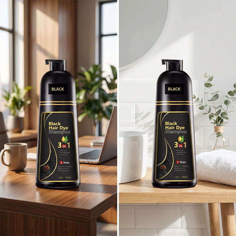 Herbal 3-in-1 Hair Dye Shampoo