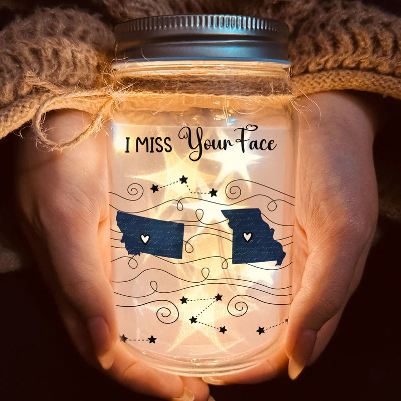 Personalized Mason Jar Light