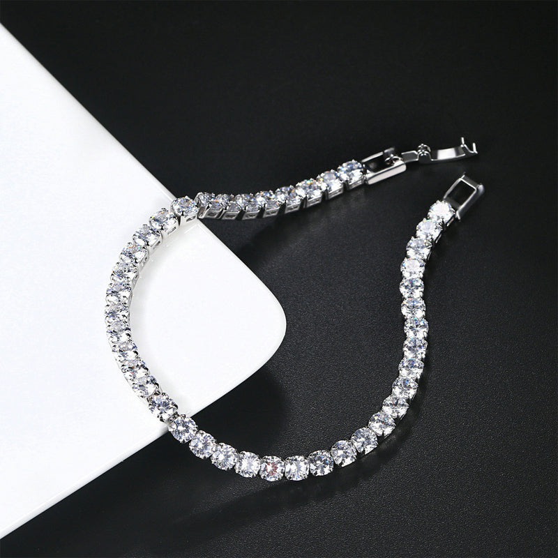 Sparkling Moissanite Bracelet