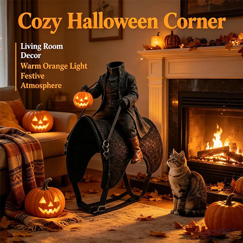 Headless Horseman Cat Costume