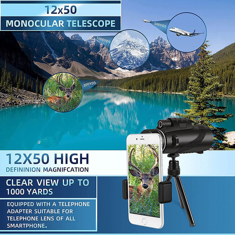 Portable Zoom HD 5000M Telescope