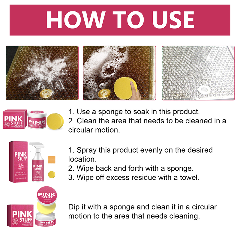 Multifunctional kitchen cleaning series