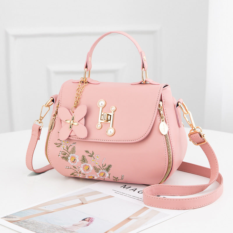 Fashion Embroidered Bucket Bag