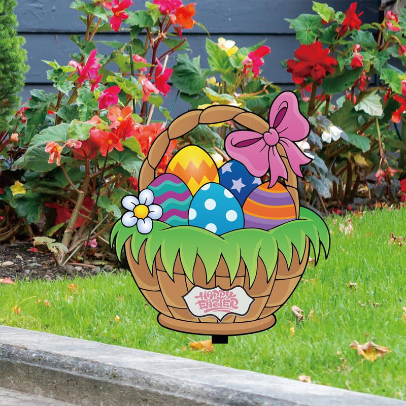 Easter Yard Sign Decoration