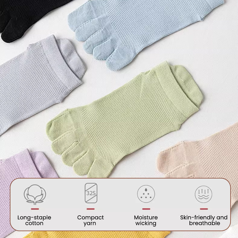 Five Fingers Mesh Socks
