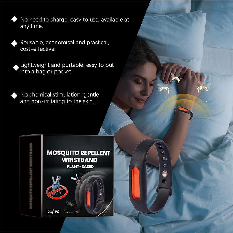 Portable Silicone Mosquito Repellent Bracelet
