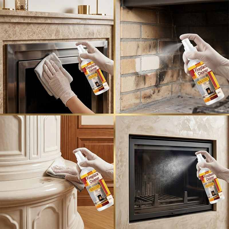 Fireplace cleaner
